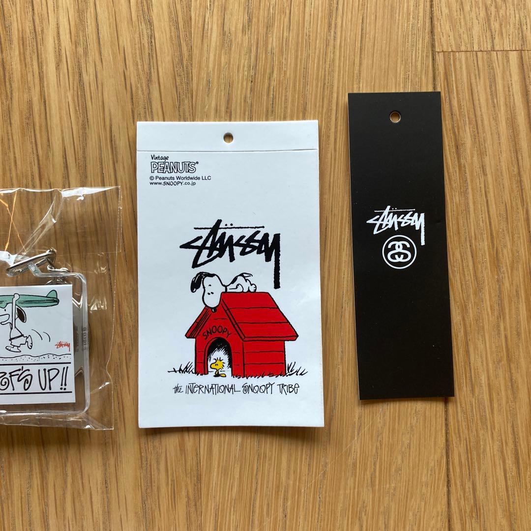 u*8様 stussy スヌーピー サーフボード キーホルダー