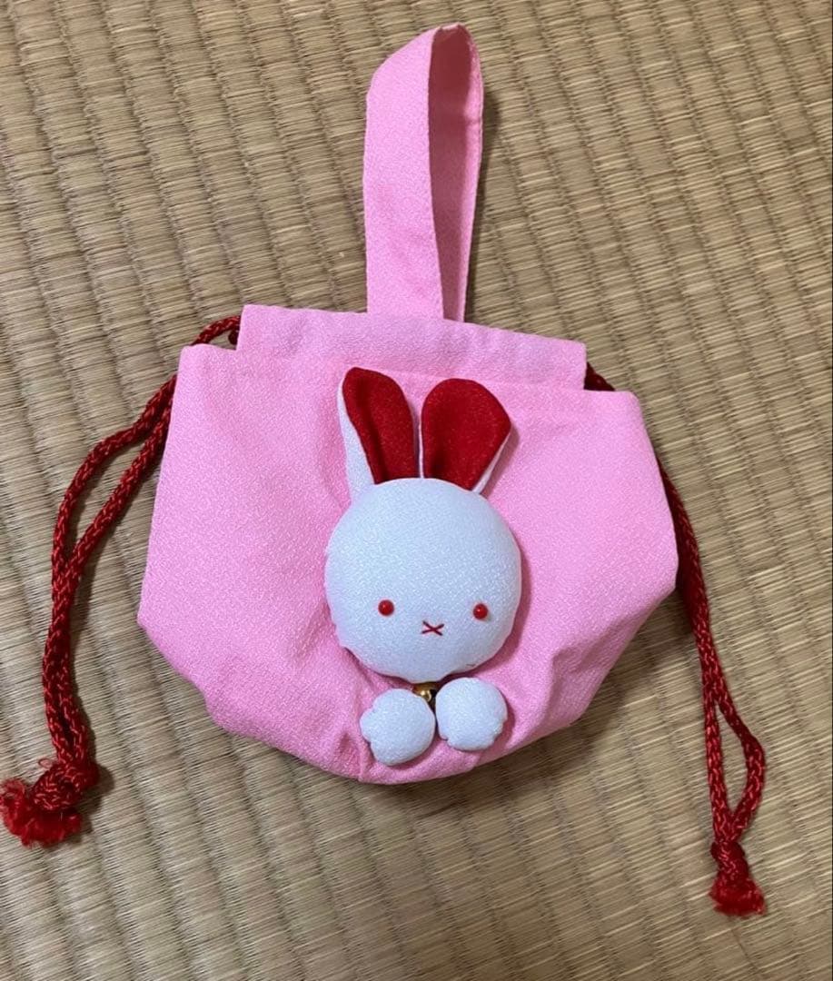 七五三3歳　女の子　着物セット　髪飾り付き