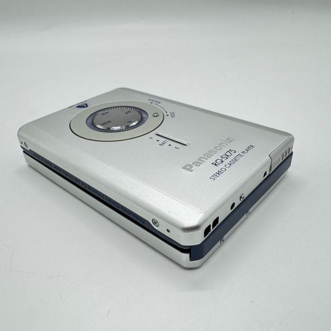 Panasonic RQ-SX75 シルバー ステレオカセットプレーヤー