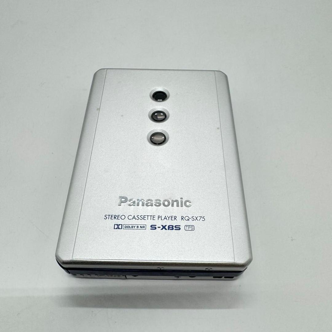 Panasonic RQ-SX75 シルバー ステレオカセットプレーヤー