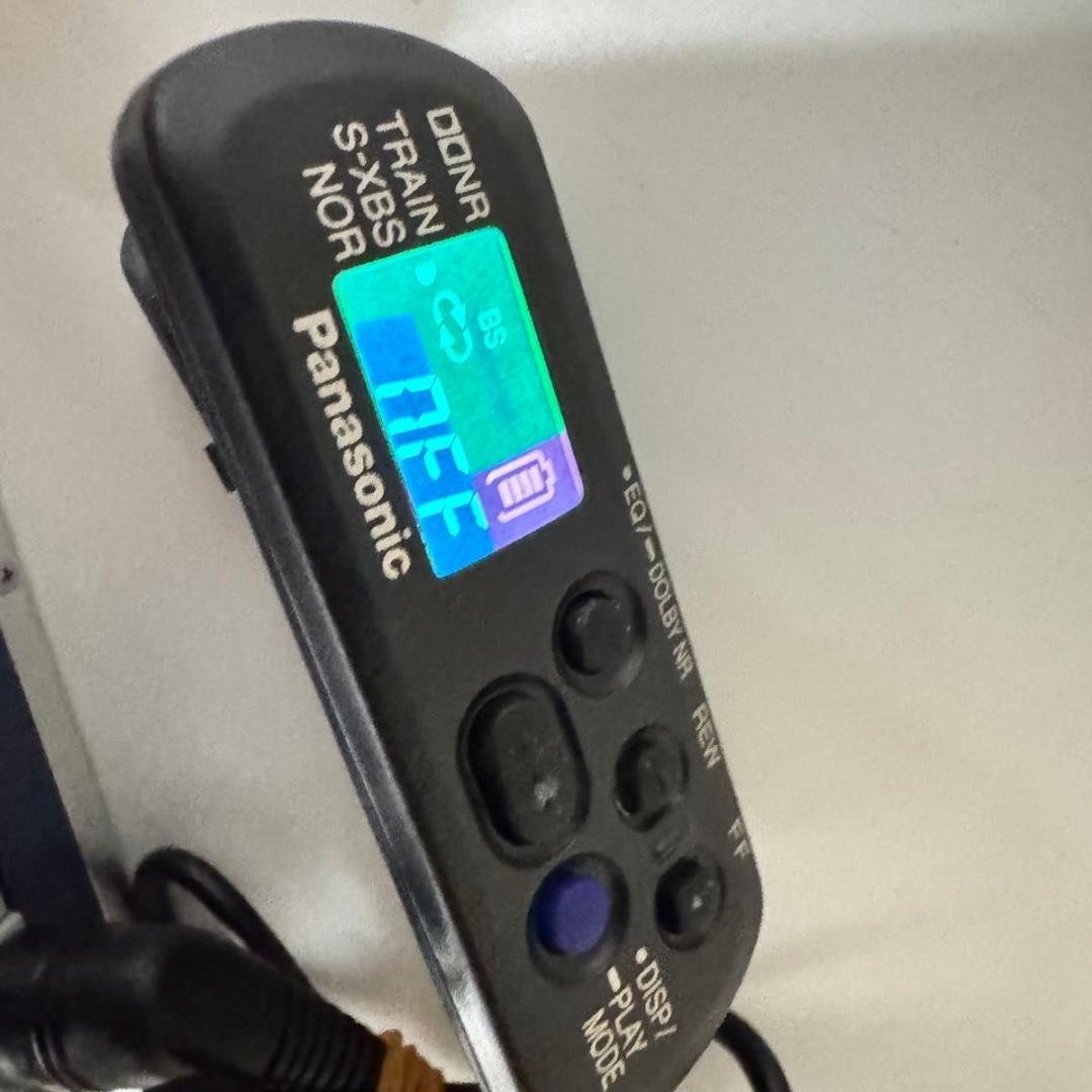 Panasonic RQ-SX75 シルバー ステレオカセットプレーヤー