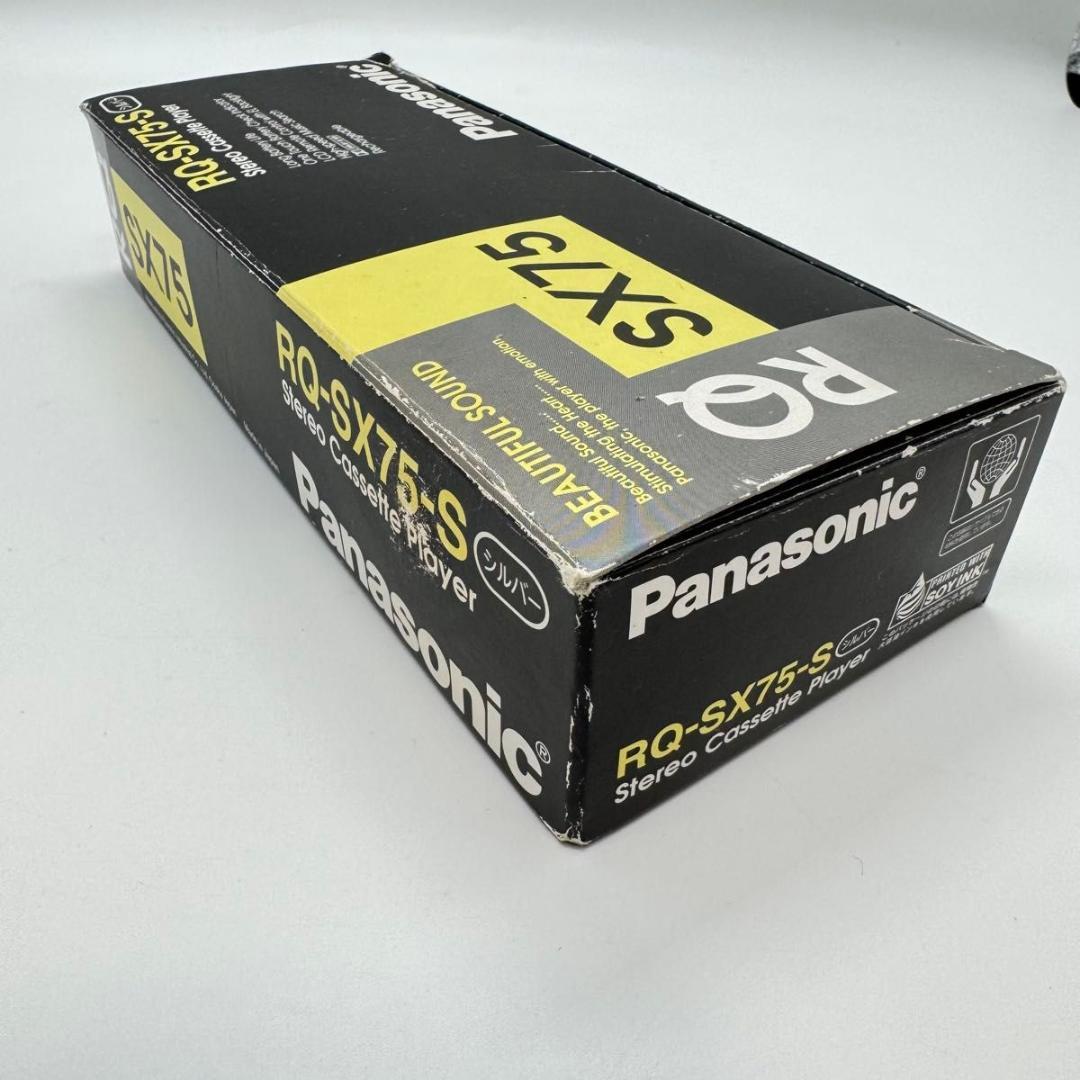 Panasonic RQ-SX75 シルバー ステレオカセットプレーヤー
