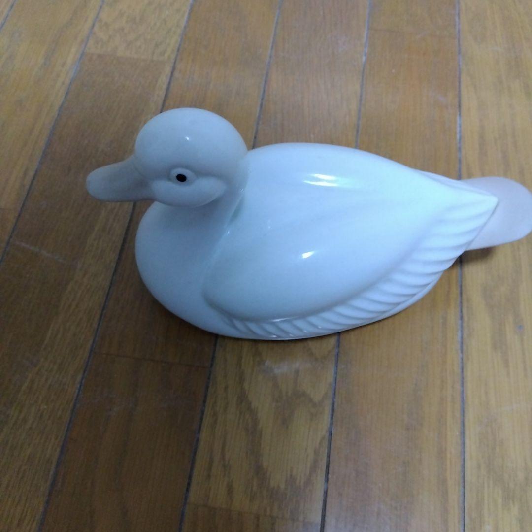 陶器製 アヒル型装飾品