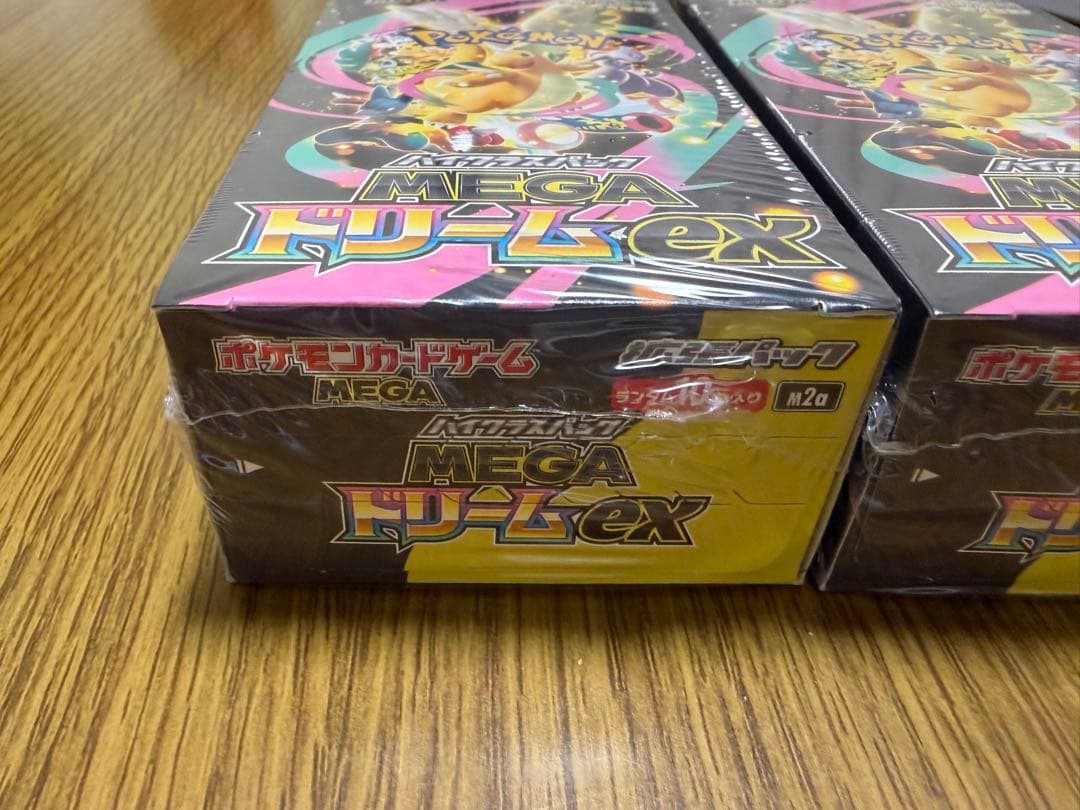 ポケモンカード メガドリームex box 2個