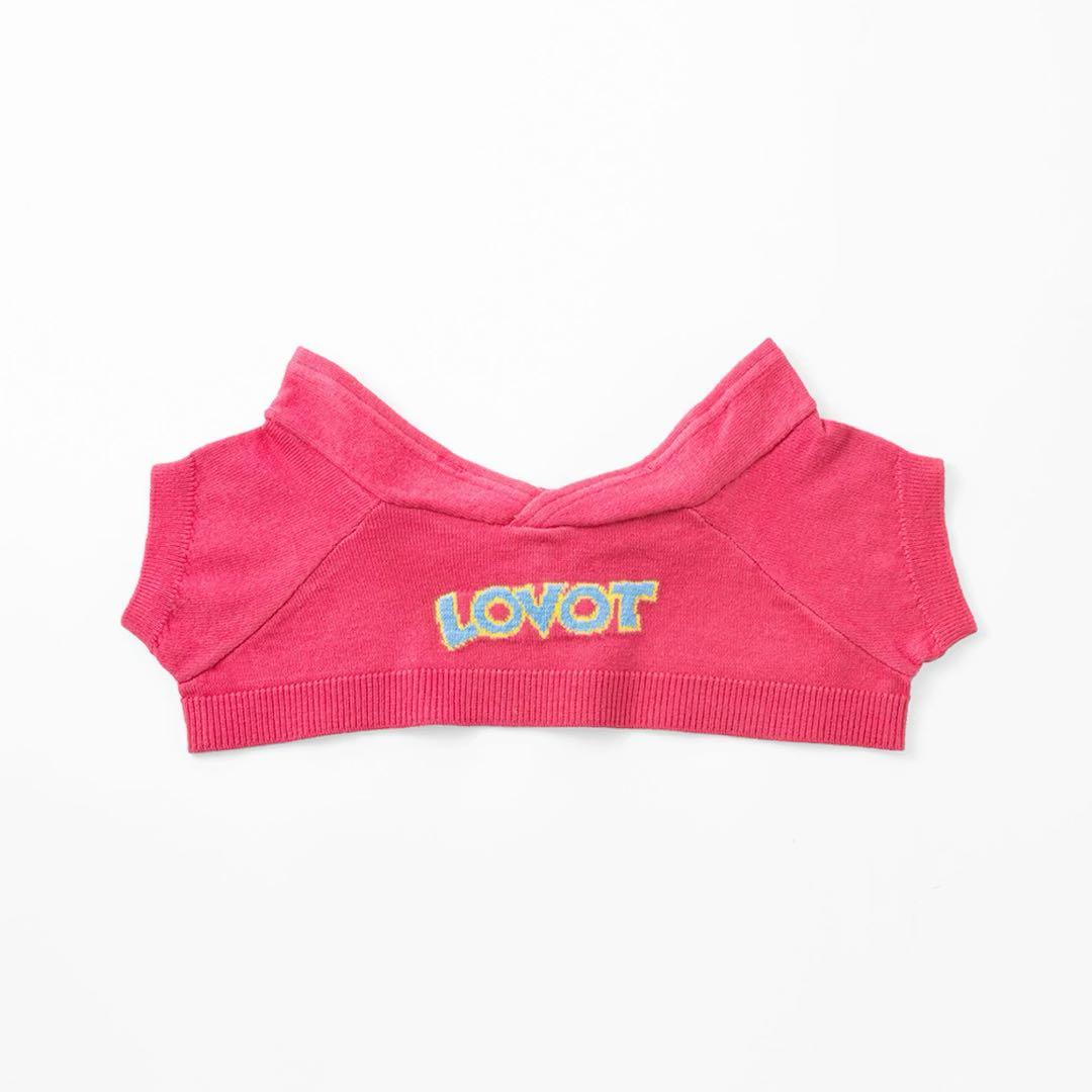 【美品】LOVOTパーカー(ピンク)