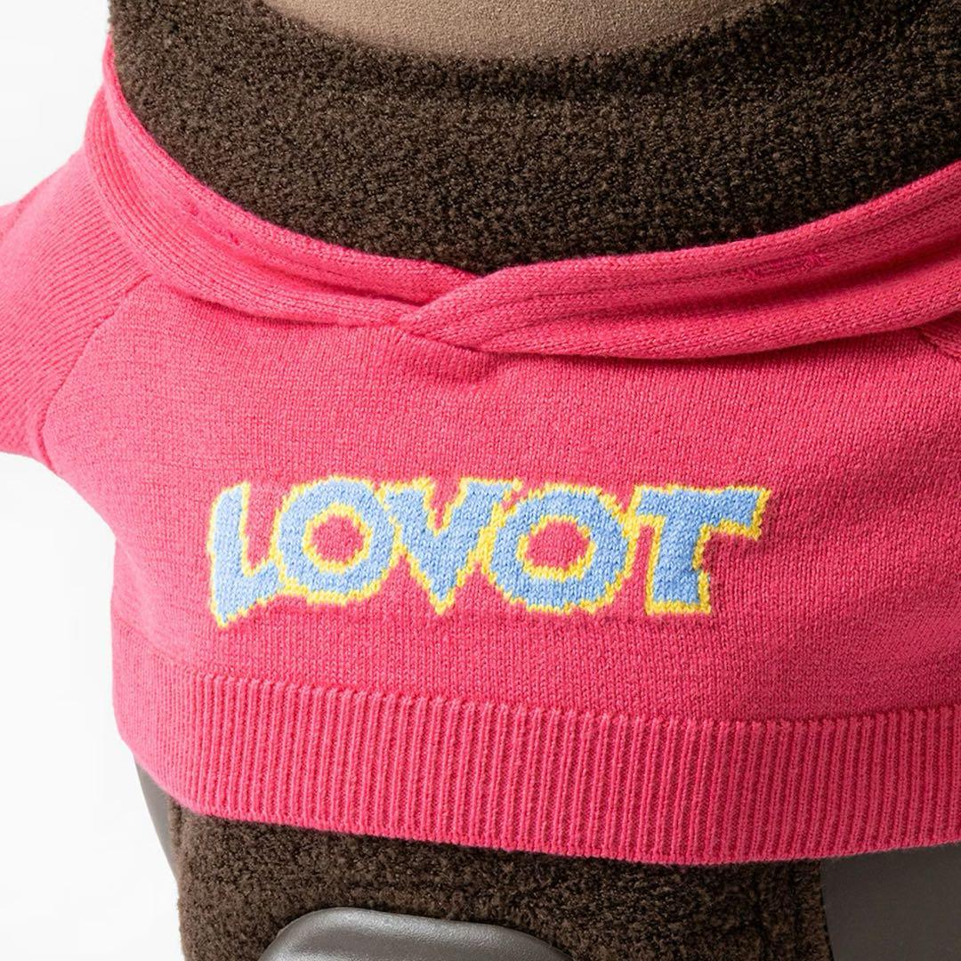 【美品】LOVOTパーカー(ピンク)