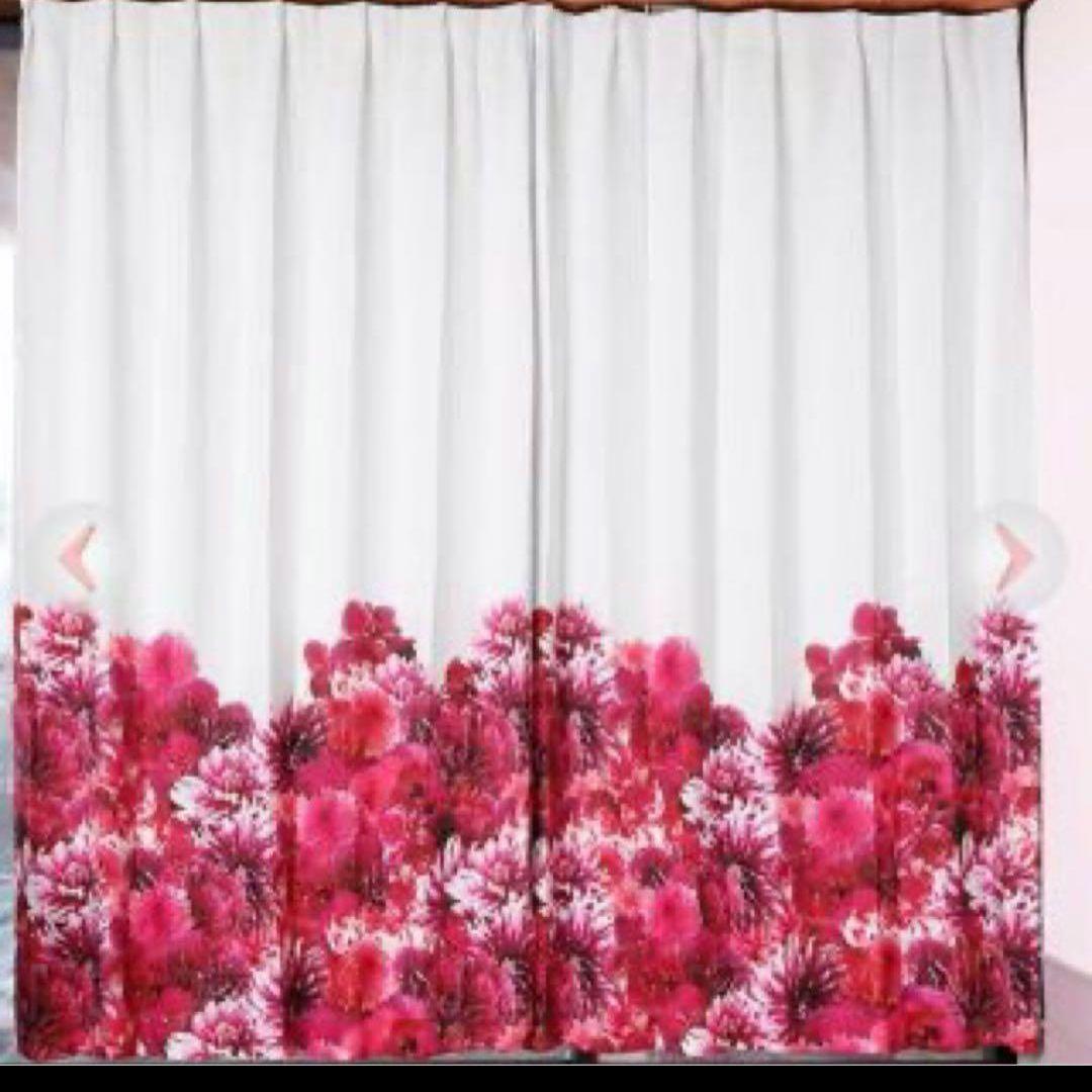 Rady カーテン リゾートフラワー