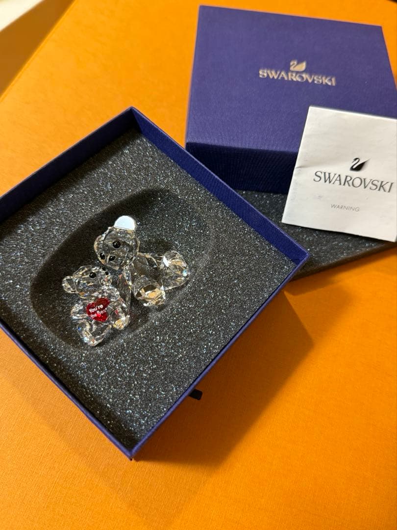 スワロフスキー　置物　熊