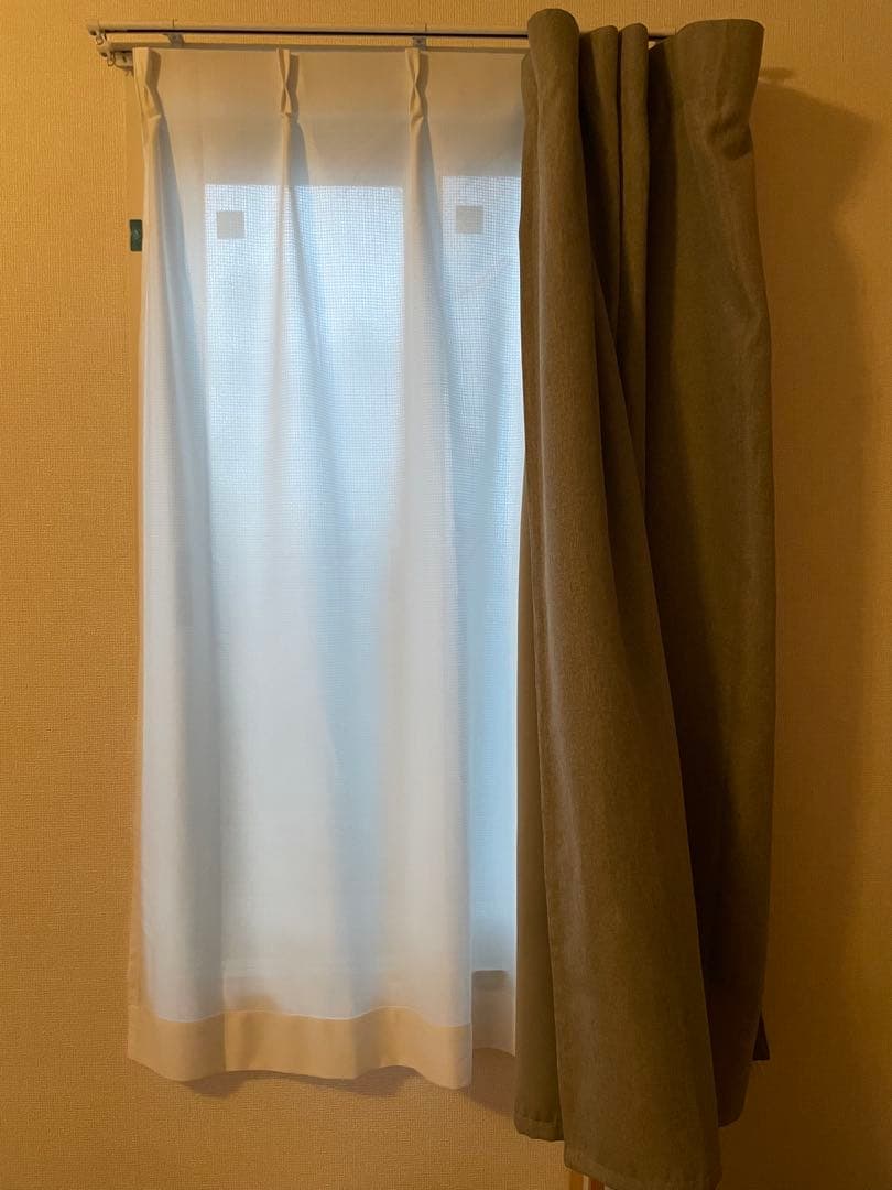 【無印良品 × ニトリ】カーテンセット 計6枚100×135 / 100×133