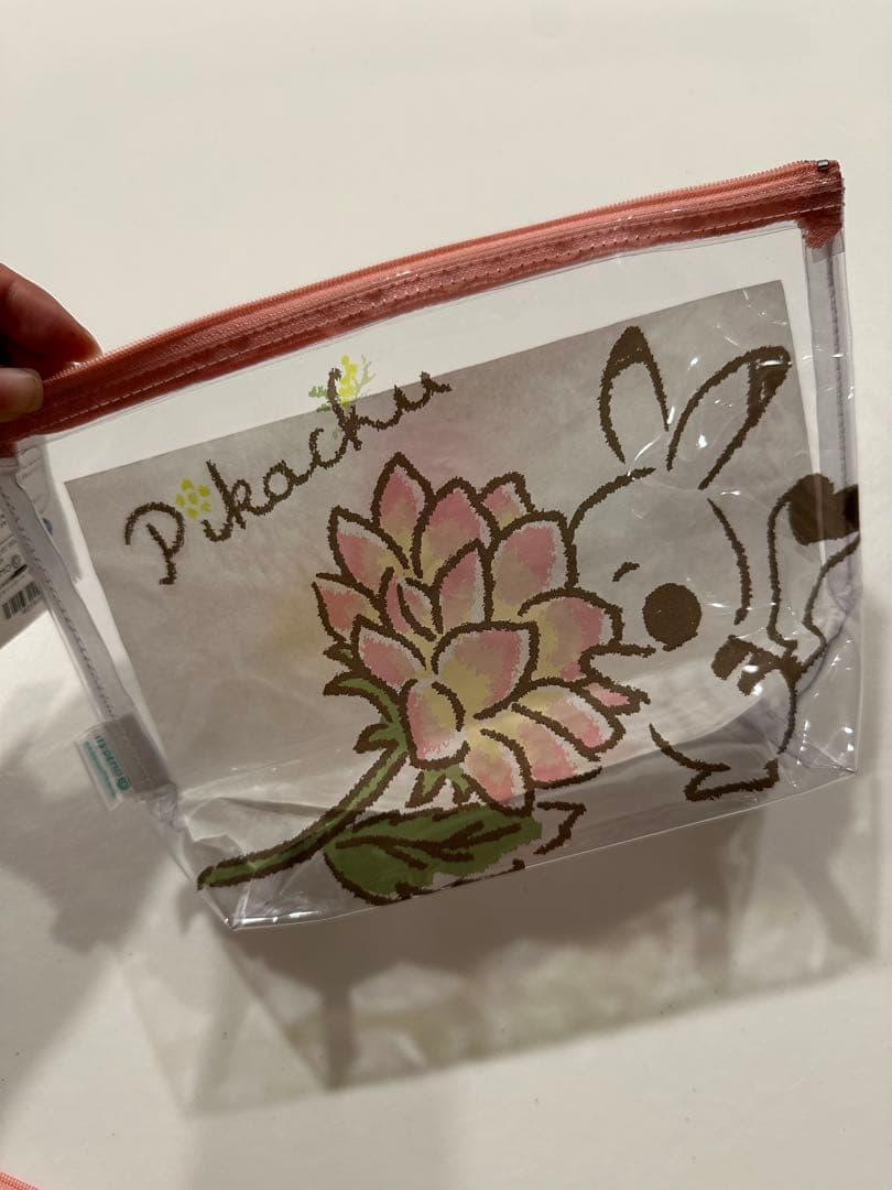 イッツデモ　ポケモン　ボタニカルデザインビニールポーチ2点セット