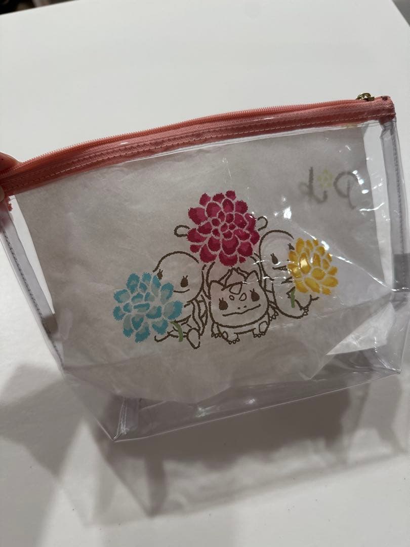 イッツデモ　ポケモン　ボタニカルデザインビニールポーチ2点セット