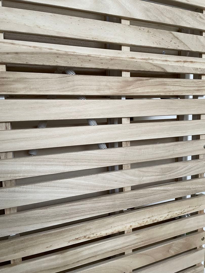 桐折りたたみベット