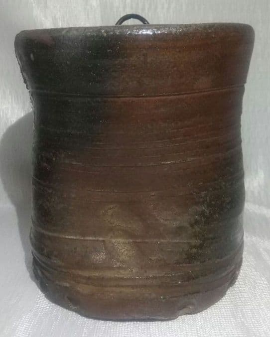 茶道具 【古備前水指】 共箱 水指 時代物 桃山744