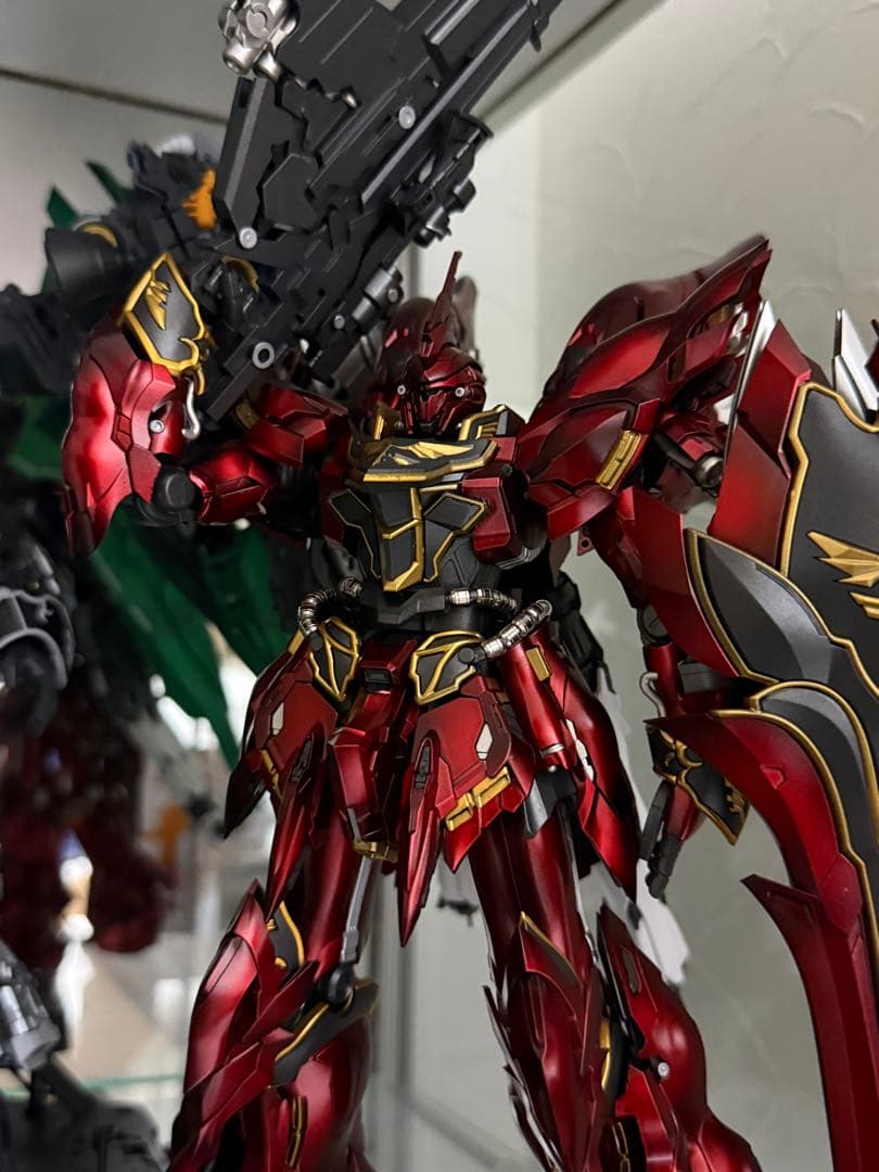 Roen　海外製　1/100クシャトリヤ&シナンジュ　塗装済み完成品セット