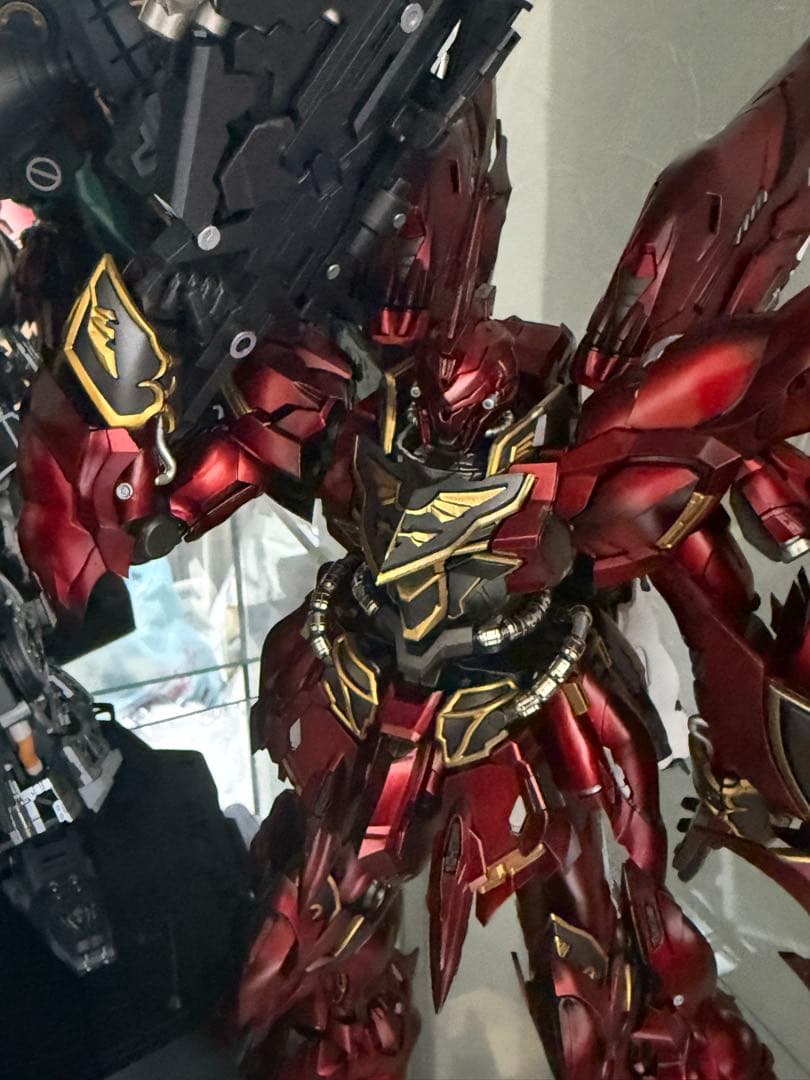 Roen　海外製　1/100クシャトリヤ&シナンジュ　塗装済み完成品セット