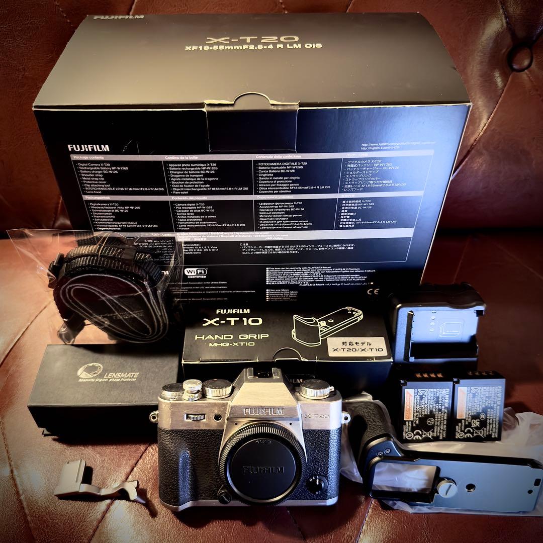 【ショット数:219】Fujifilm X-T20 ボディ 箱/付属品多数