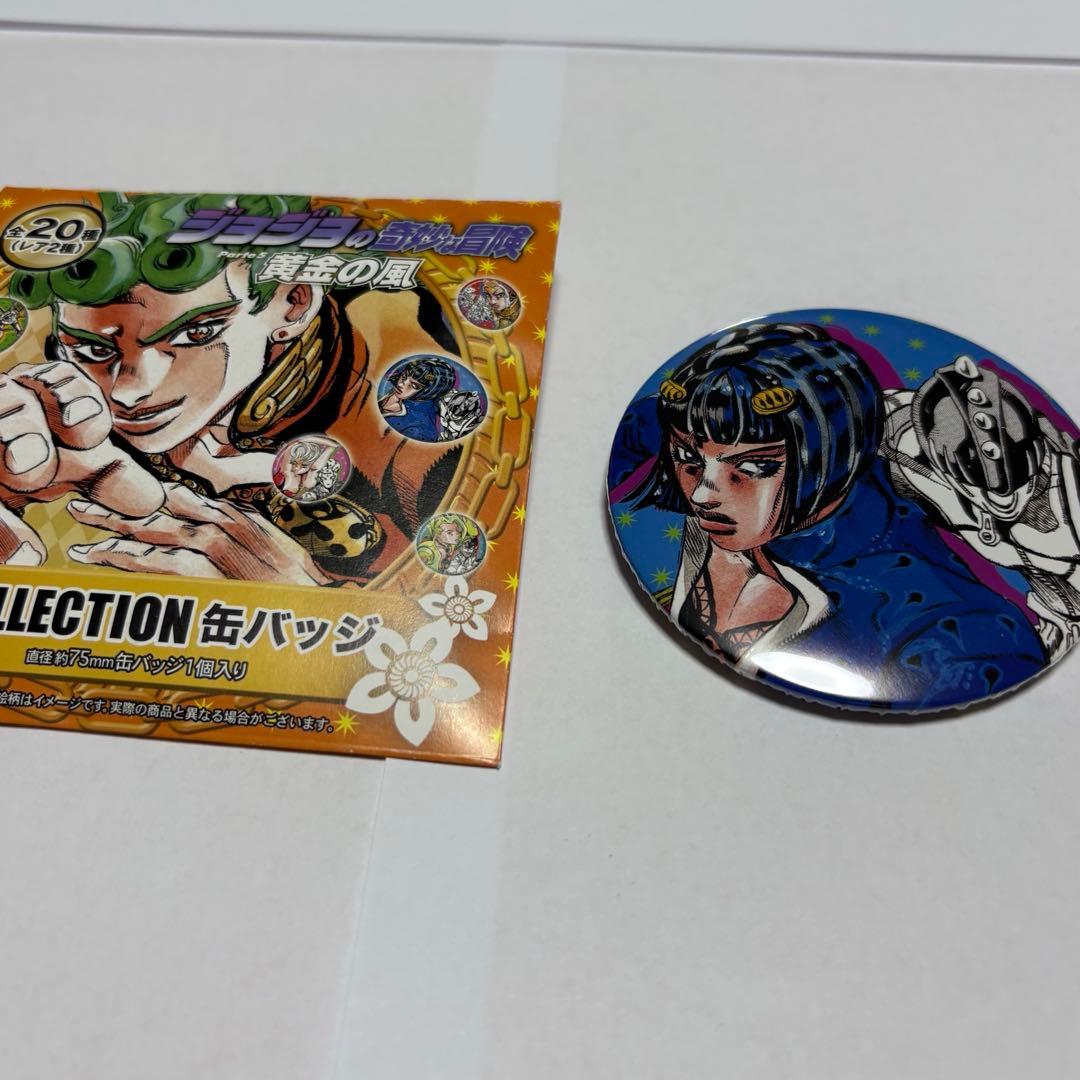 ジョジョの奇妙な冒険 ブチャラティ 缶バッジ 荒木飛呂彦原画展