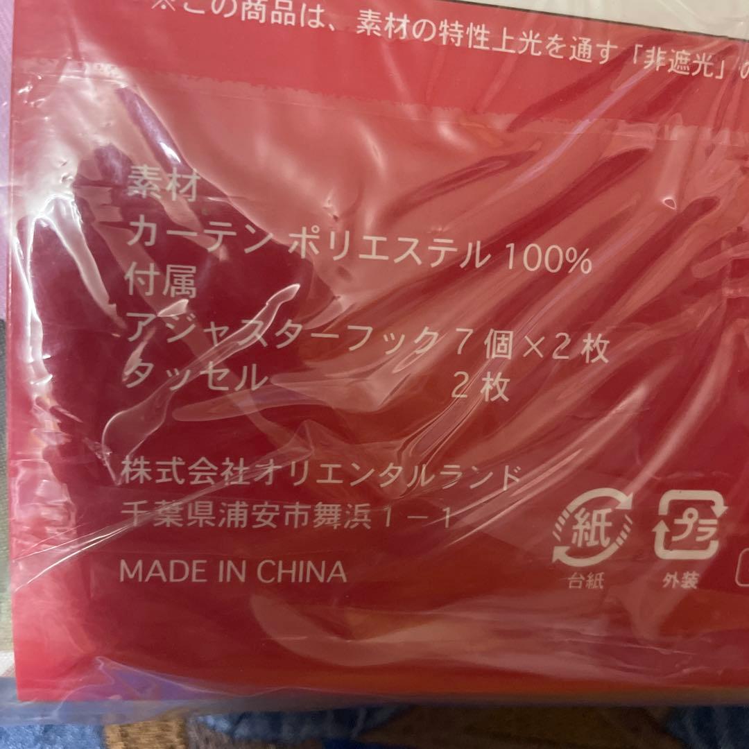 トータリーミニー　カーテン　パルパルーザ　ミニパル　ミニー　ミニパル　ディズニー