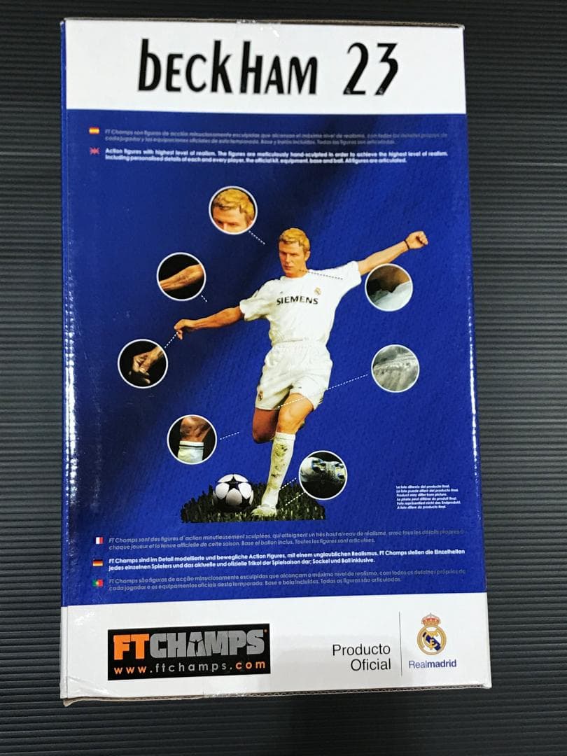 FT　CHAMPS　12インチ（約30センチ）　フィギュア　デイビット・ベッカム