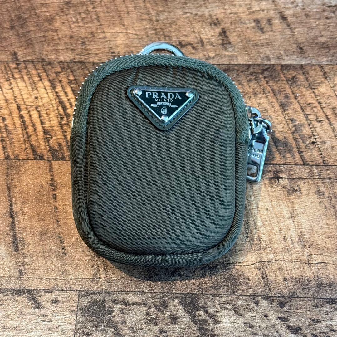 PRADA プラダ モノリス コンバットブーツ Re-Nylon カーキ　ポーチ
