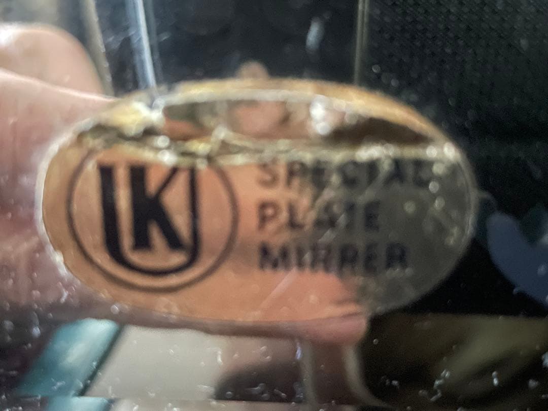 昭和(1960年代)アンティーク　映りの透明感が違う高級鏡使用　三面鏡化粧台