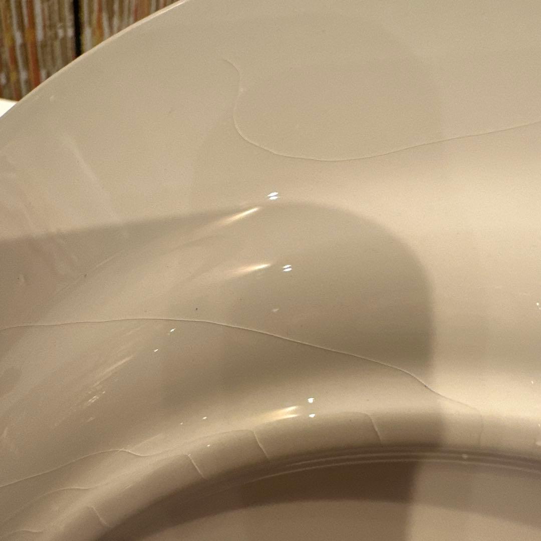 ジアン オワゾブルー ディナープレート×2 ほぼ未使用 France 27cm