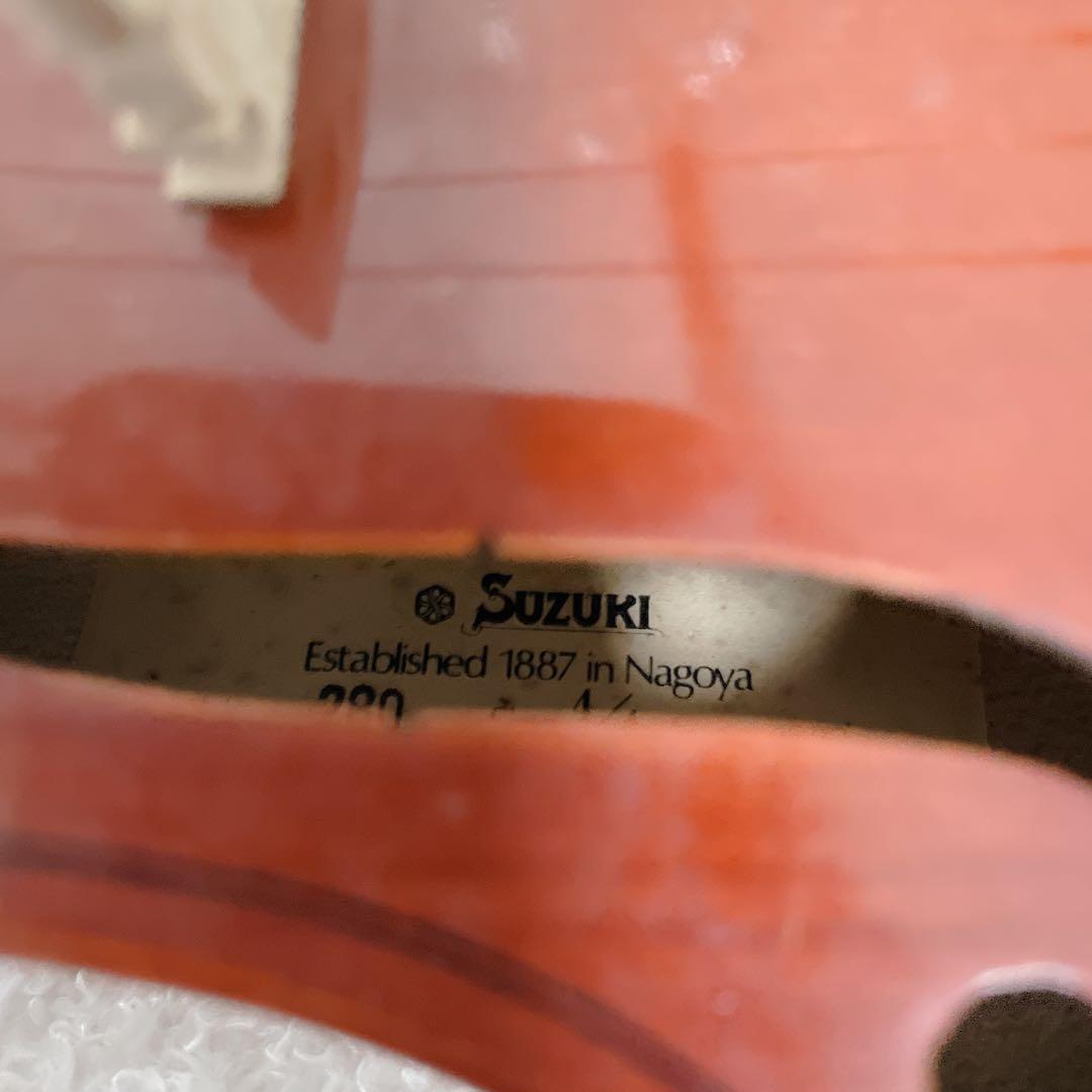 SUZUKI バイオリン No.280 4/4 SUGITO 弓 no100