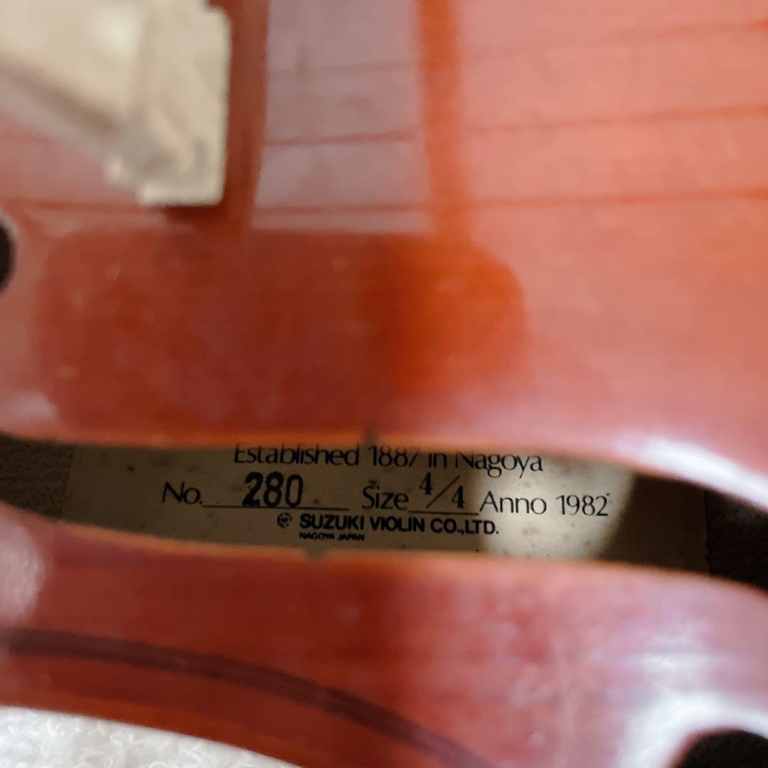 SUZUKI バイオリン No.280 4/4 SUGITO 弓 no100