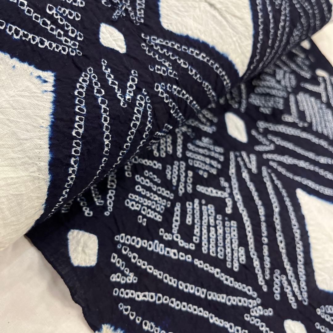 6 8 絞り浴衣 反物 リメイク用