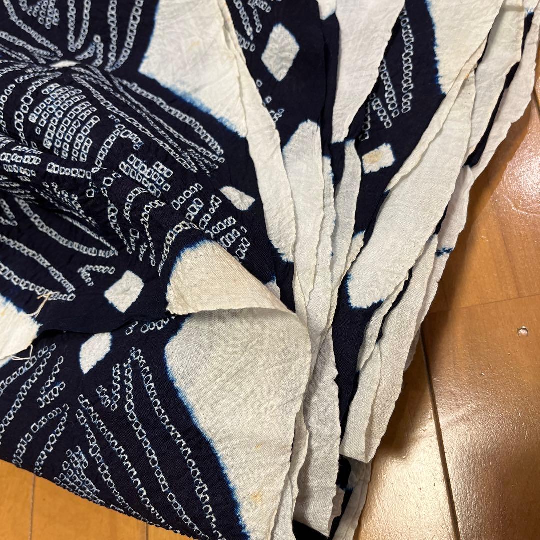 6 8 絞り浴衣 反物 リメイク用