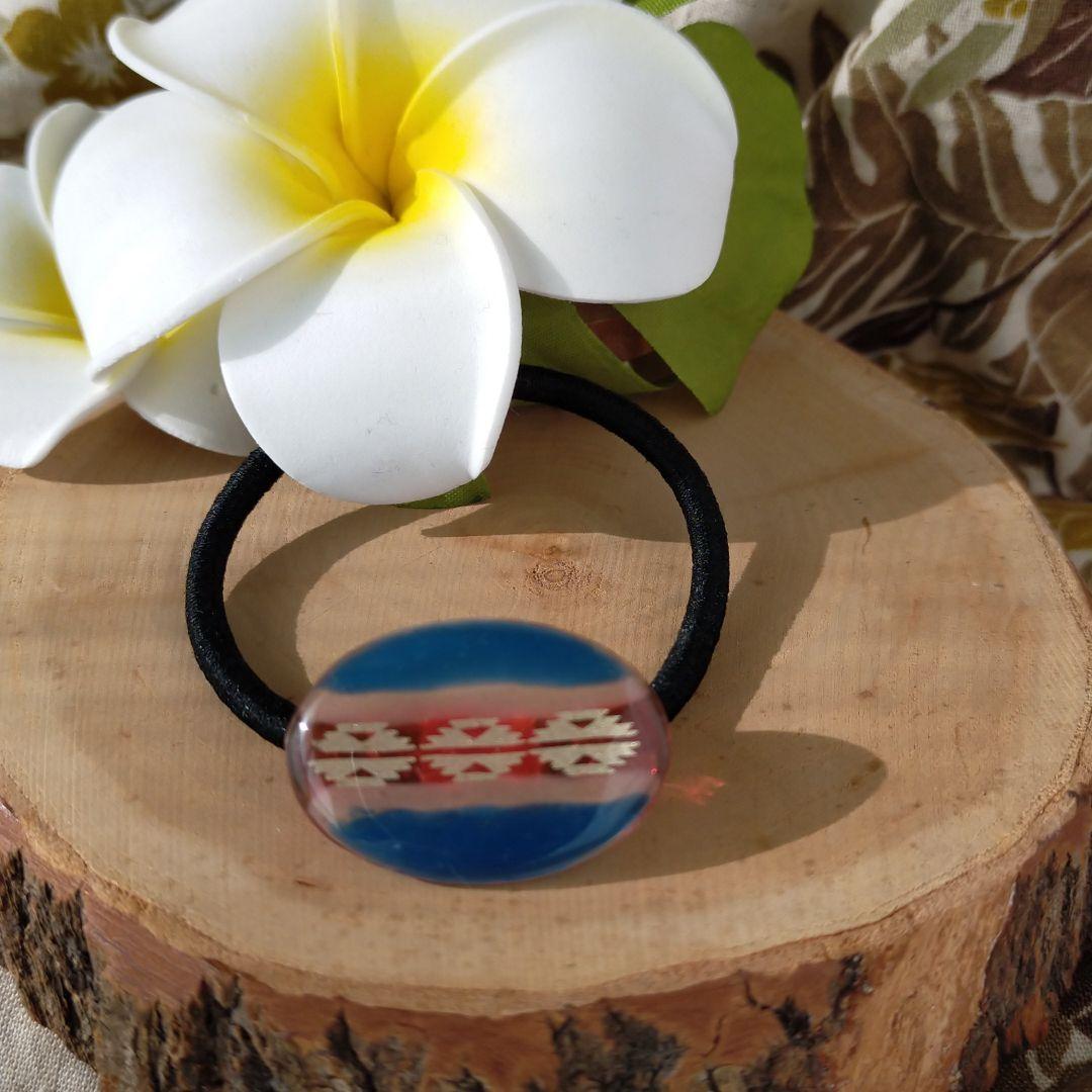 ❥❥ オルテガ柄 ヘアーゴム ❥❥