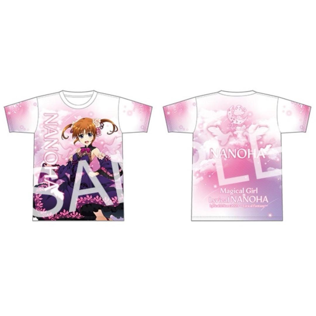 魔法少女リリカルなのは　フルグラフィックTシャツ　なのは　リリカルファンタジー