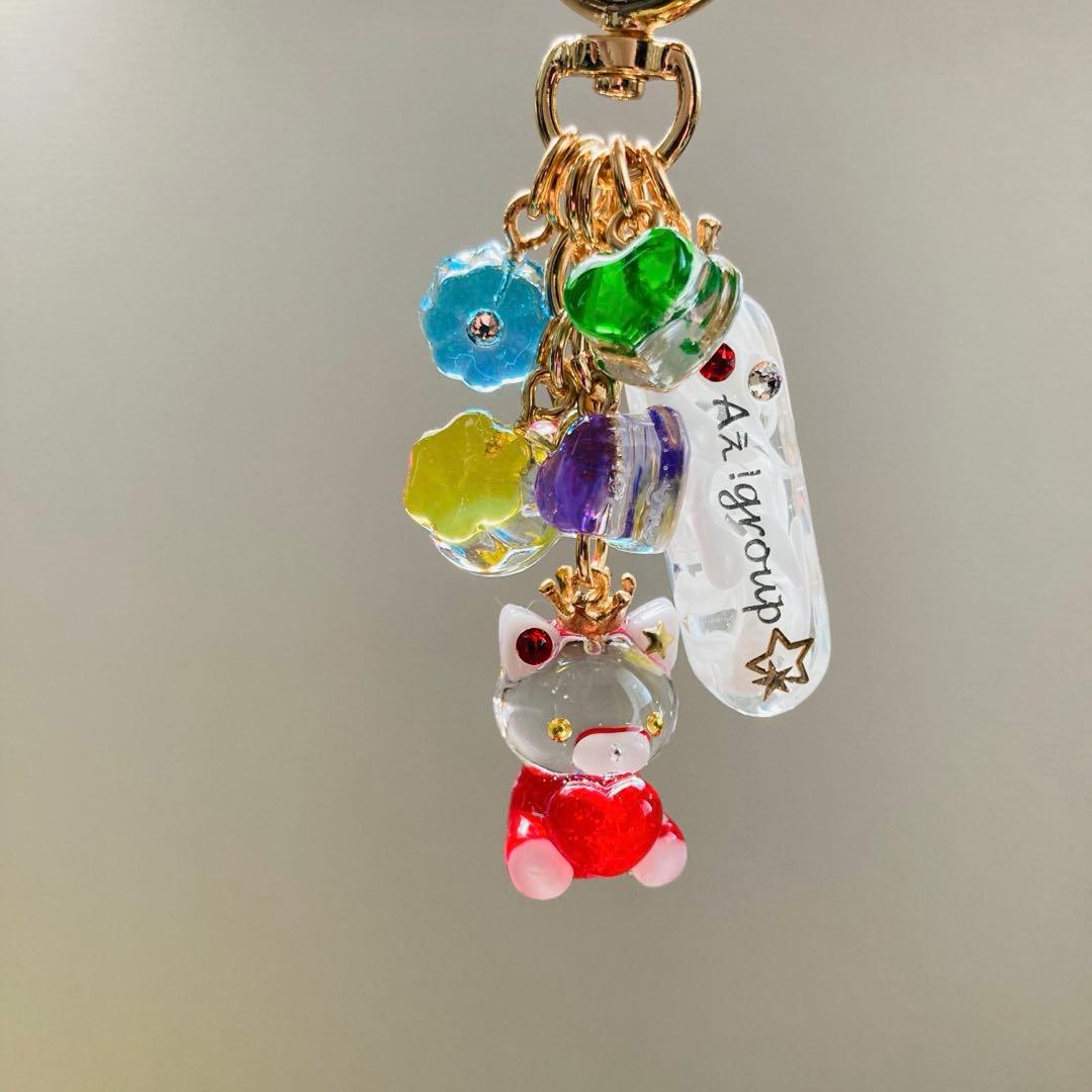 蜜柑ページMan、SixTONES名入れチャームレジンキーホルダー