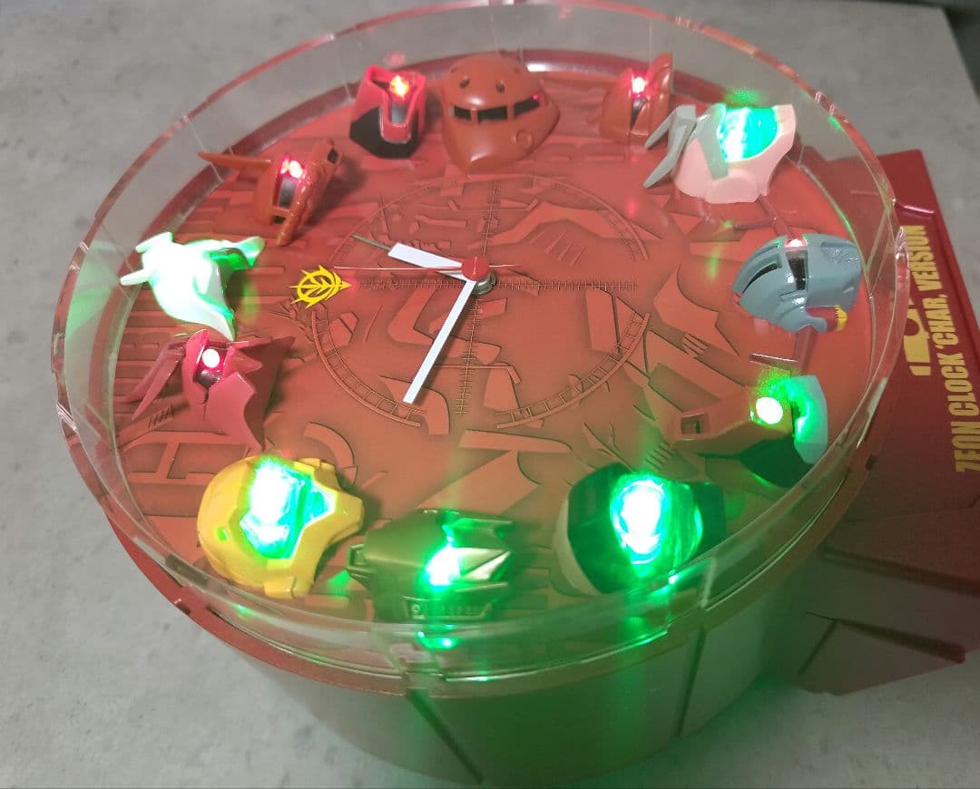 ZEON CLOCK ジオンクロック シャア専用 目覚まし時計