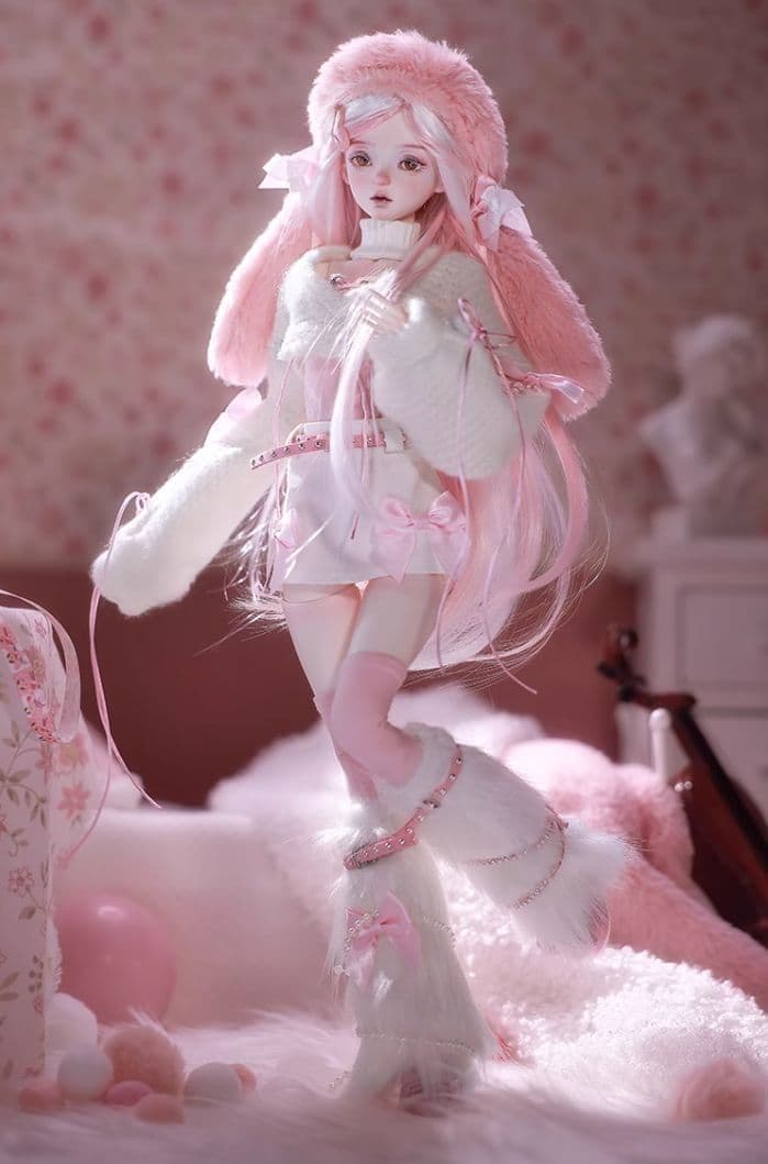 AX996 BJD 1/4 ドール本体 Poppy 球体関節人形 ハンドメイド