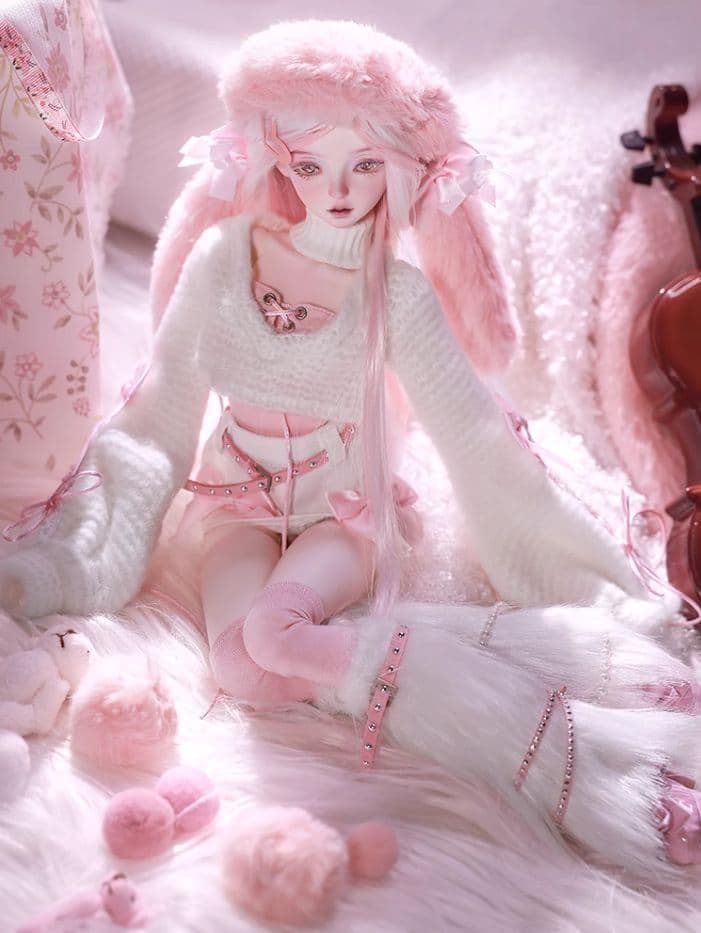 AX996 BJD 1/4 ドール本体 Poppy 球体関節人形 ハンドメイド