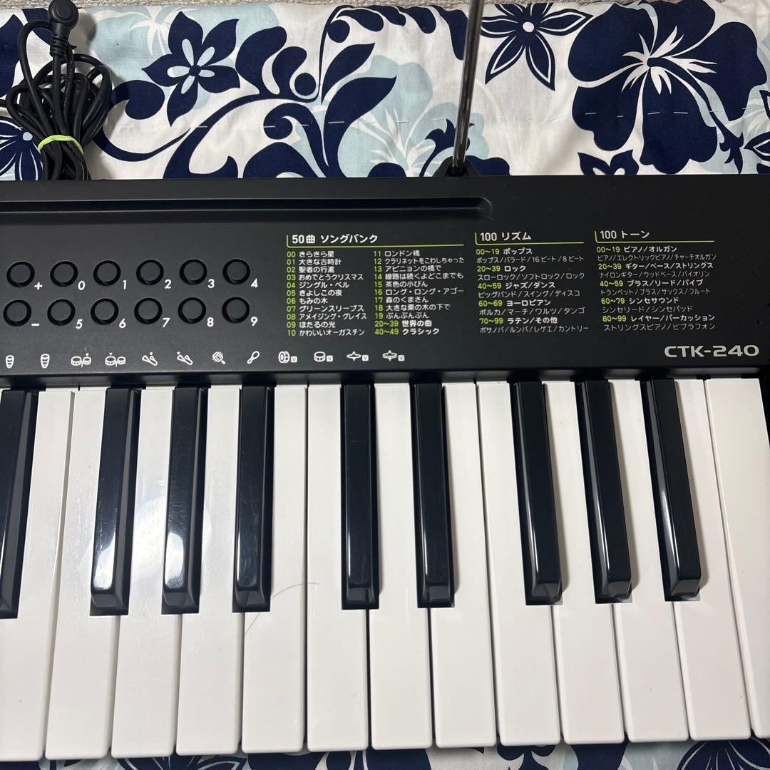 CASIO 電子キーボード CTK-240