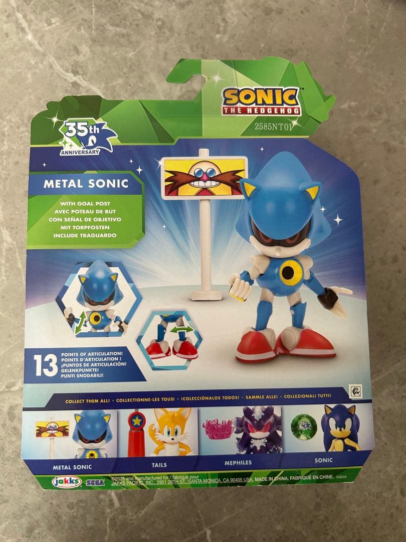 ソニック メタルソニック Jakks フィギュア 海外限定