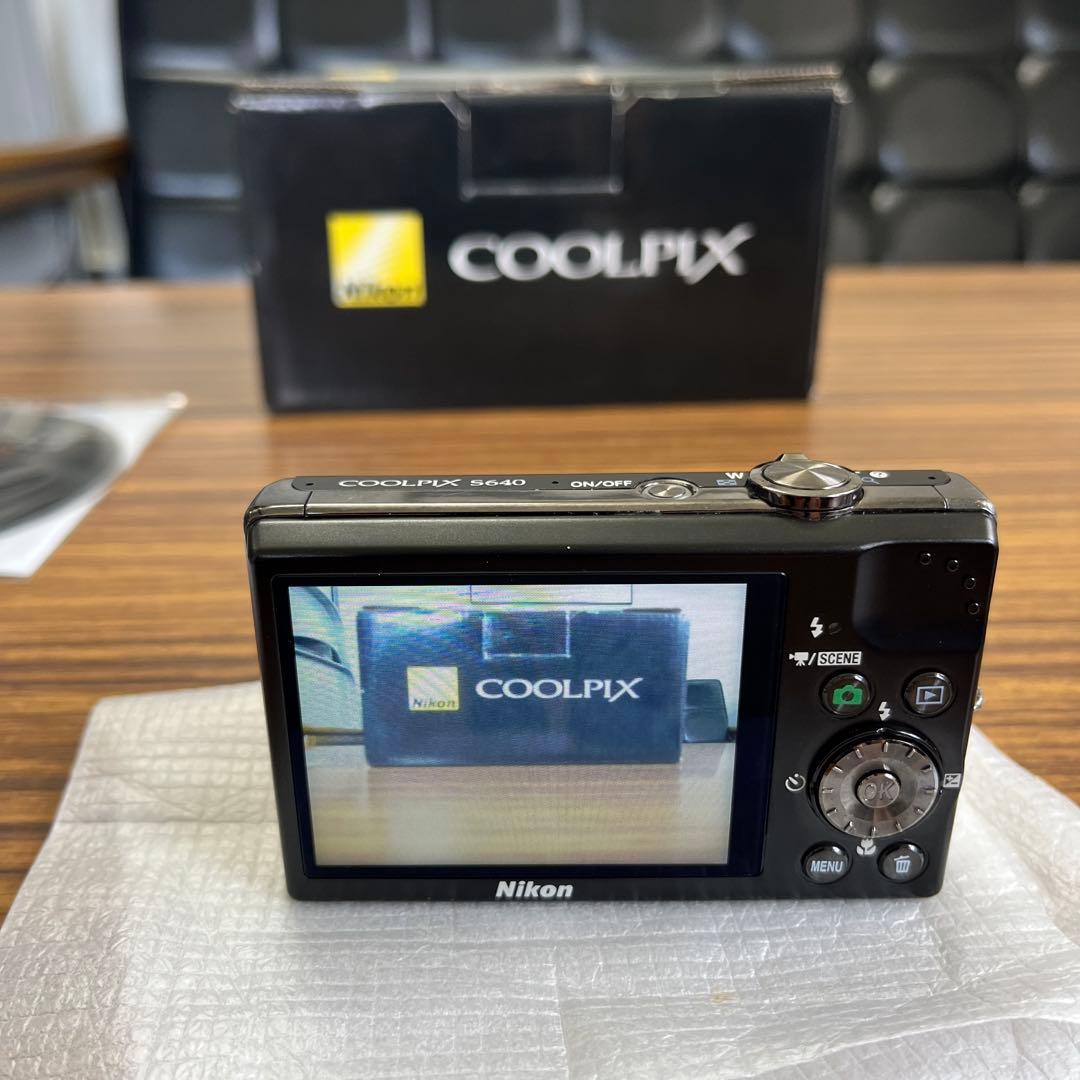 Nikon COOLPIX S640 本体と付属品&PORTER専用ケース
