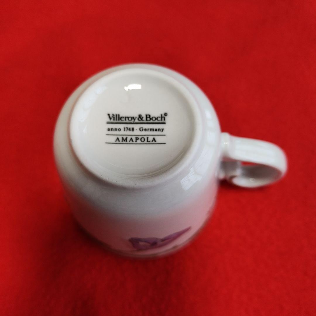 ビレロイ&ボッホ アマポーラ 花柄磁器 食器セット5点