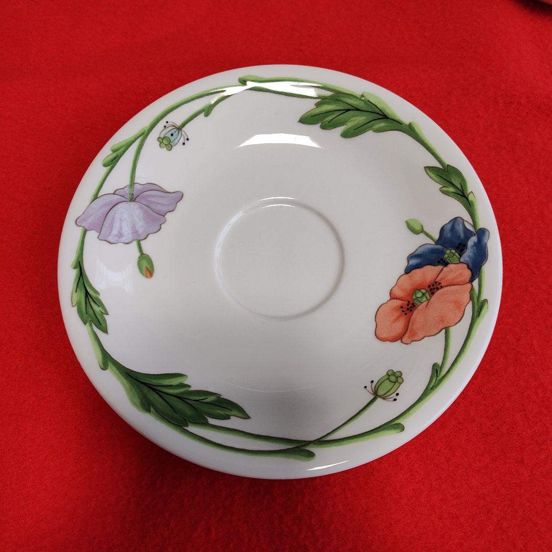 ビレロイ&ボッホ アマポーラ 花柄磁器 食器セット5点