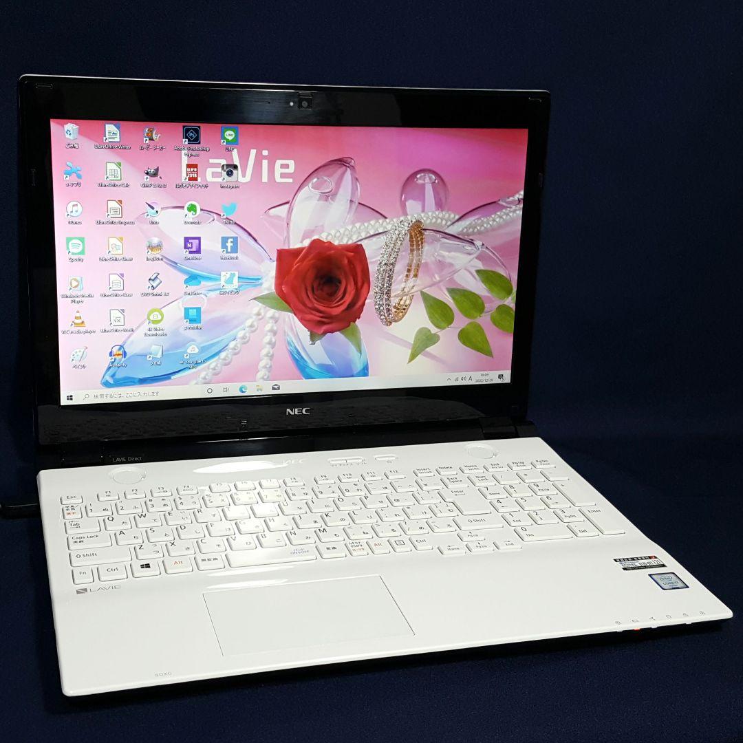 第6世代Core-i7-6500U/新品SSD512GB/メモリ8G/新品マウス