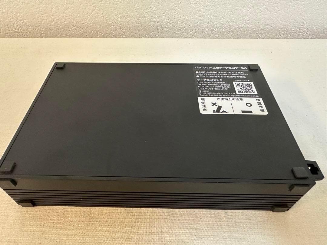 [使用浅]BUFFALO HD-ADU3_8T 外付ハードディスク