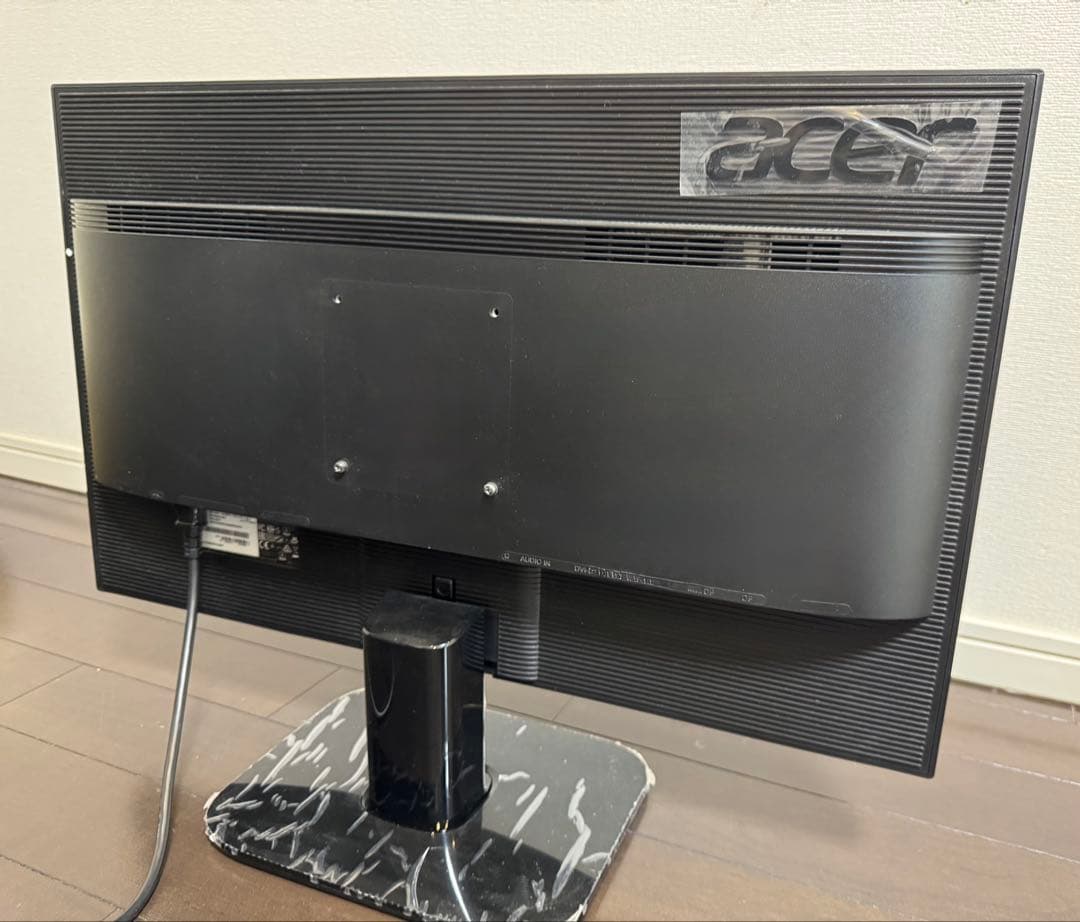【美品】Acer 27型ワイド4K対応液晶モニターKA270HKbmjdppx