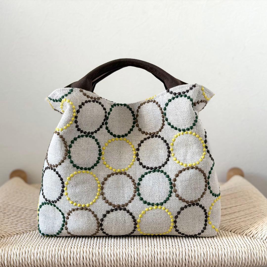 限定⚮̈ミナペルホネン　ヌッピバッグ➕（プラス）tambourine mix