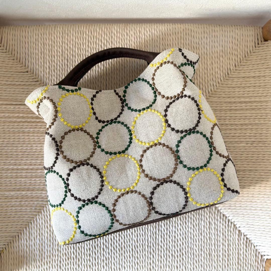 限定⚮̈ミナペルホネン　ヌッピバッグ➕（プラス）tambourine mix