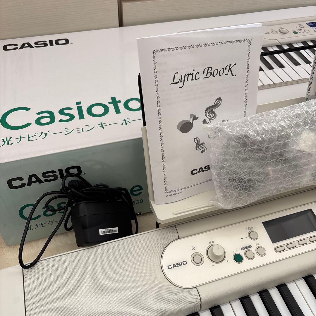 【美品】保証書あり CASIO Casiotone LK-530 キーボード