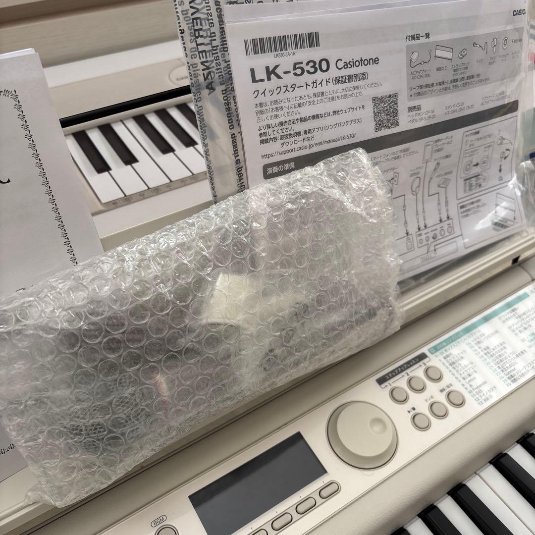 【美品】保証書あり CASIO Casiotone LK-530 キーボード