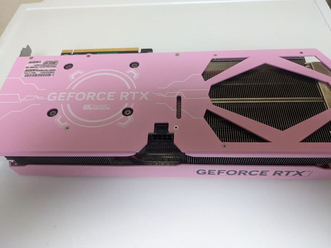 rtx4070 geforce pink ピンク galax 玄人志向 gpu