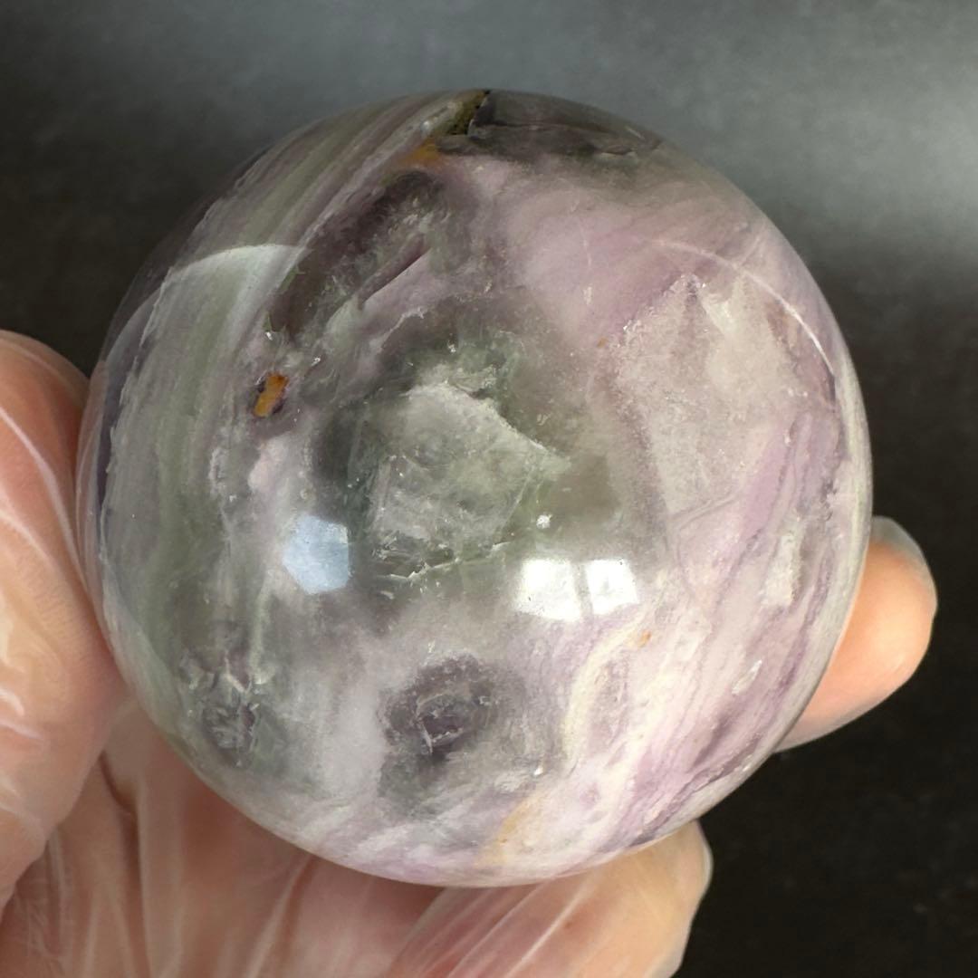 シルキーフローライト　スフィア　約61mm